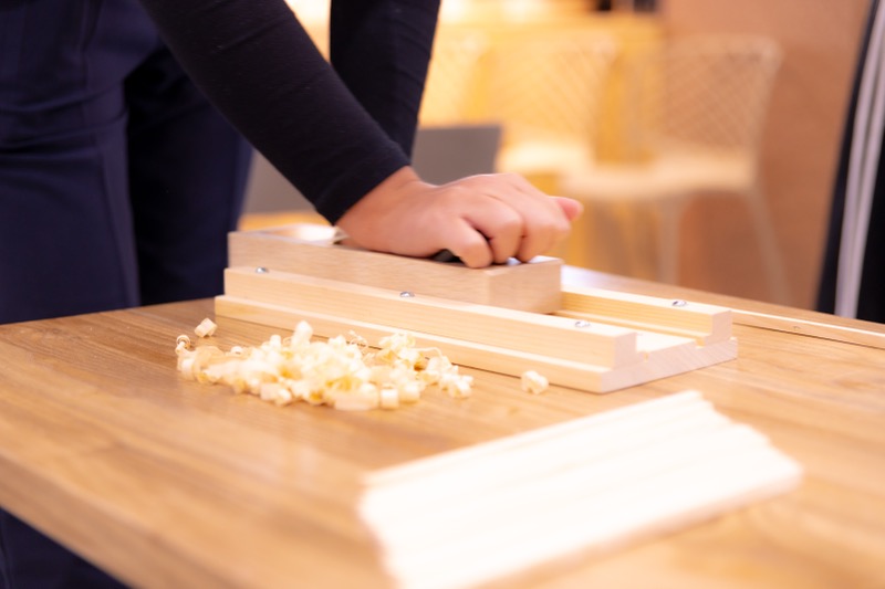 Chopstick Making Tokyo - Hands-on sanding and shaping experience in Asakusa